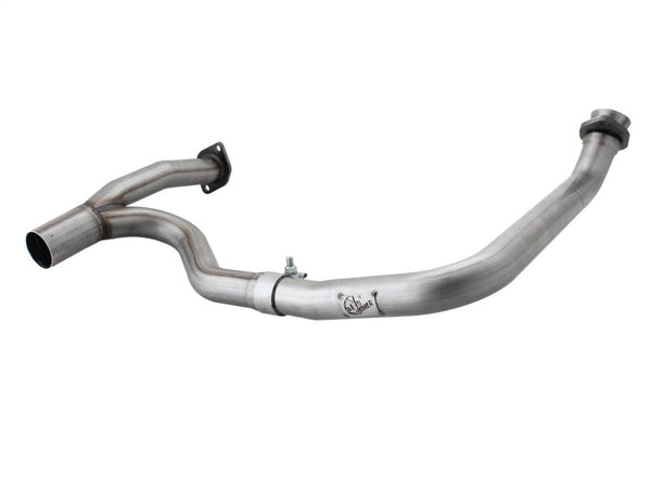 aFe Power Twisted Steel Y-Pipe Stainless Steel 2.5in 12-14 Jeep Wrangler V6 3.6L - Premium Headers & Manifolds from aFe - Just 1202.05 SR! Shop now at Motors