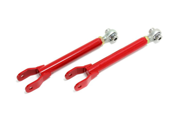 BMR 10-15 5th Gen Camaro Trailing Arms Rear w/ Single Adj. Rod Ends - Red - Premium Suspension Arms & Components from BMR Suspension - Just 675.92 SR! Shop now at Motors