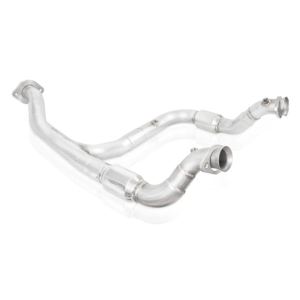 Stainless Works 15-18 F-150 3.5L Downpipe 3in High-Flow Cats Y-Pipe Factory Connection - Premium Downpipes from Stainless Works - Just 5599.88 SR! Shop now at Motors