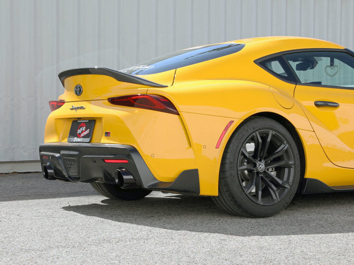 aFe POWER Takeda 2021 Toyota Supra 2.0L (t) 2.5in-3in 304 SS CB Exhaust w/ Black Tips - Premium Catback from aFe - Just 6748.51 SR! Shop now at Motors