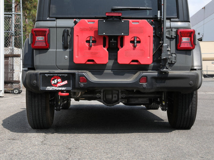 aFe MACH Force-Xp Axle-Back Exhaust System w/NoTip 18-20 Jeep Wrangler L4-2.0T / V6-3.6L - Premium Axle Back from aFe - Just 559.71 SR! Shop now at Motors