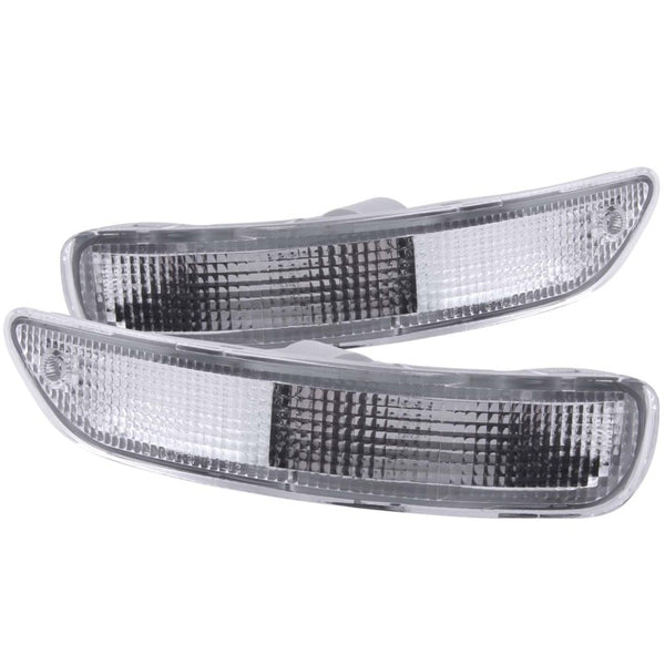 ANZO 1993-1997 Toyota Corolla Euro Parking Lights Chrome - Premium Lights Corner from ANZO - Just 219.42 SR! Shop now at Motors