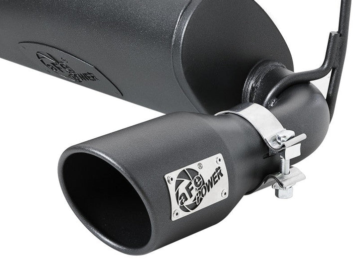 aFe Rebel Series 409 Stainless Steel Cat-Back Exhaust 18-21 Jeep Wrangler JL 2.0L (t) - Black Tip - Premium Catback from aFe - Just 3746.42 SR! Shop now at Motors