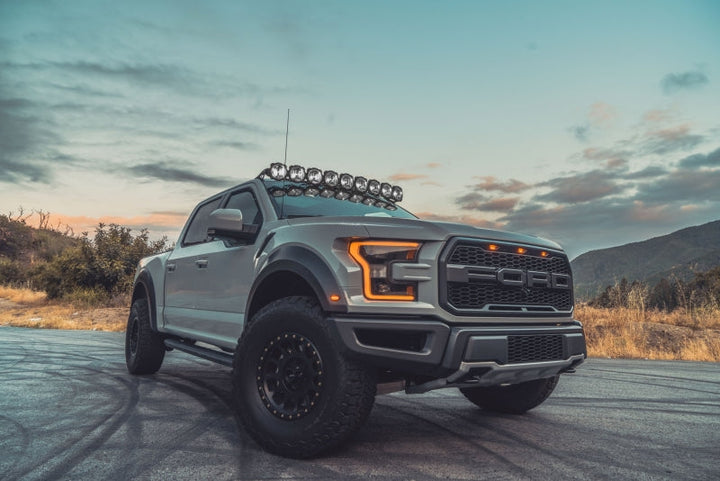 KC HiLiTES 17-18 Ford Raptor 57in. Pro6 Gravity LED 9-Light 180w Combo Beam Overhead Light Bar Sys - Premium Light Bars & Cubes from KC HiLiTES - Just 9037.86 SR! Shop now at Motors