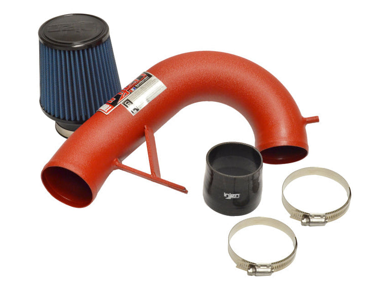 Injen 17-19 Audi A4 2.0T Wrinkle Red Short Ram Air Intake - Premium Cold Air Intakes from Injen - Just 1142.89 SR! Shop now at Motors