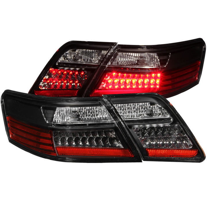 ANZO 2007-2009 Toyota Camry LED Taillights Black - Premium Tail Lights from ANZO - Just 1966.84 SR! Shop now at Motors