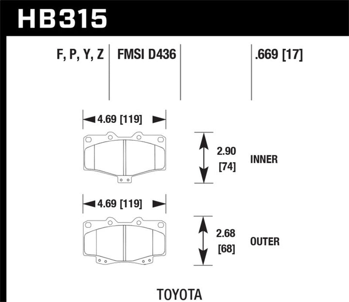 Hawk LTS Street Brake Pads - Premium Brake Pads - OE from Hawk Performance - Just 557.75 SR! Shop now at Motors