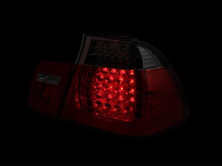 ANZO 2002-2005 4DR BMW 3 Series E46 LED Taillights Red/Smoke - Premium Tail Lights from ANZO - Just 1619.45 SR! Shop now at Motors