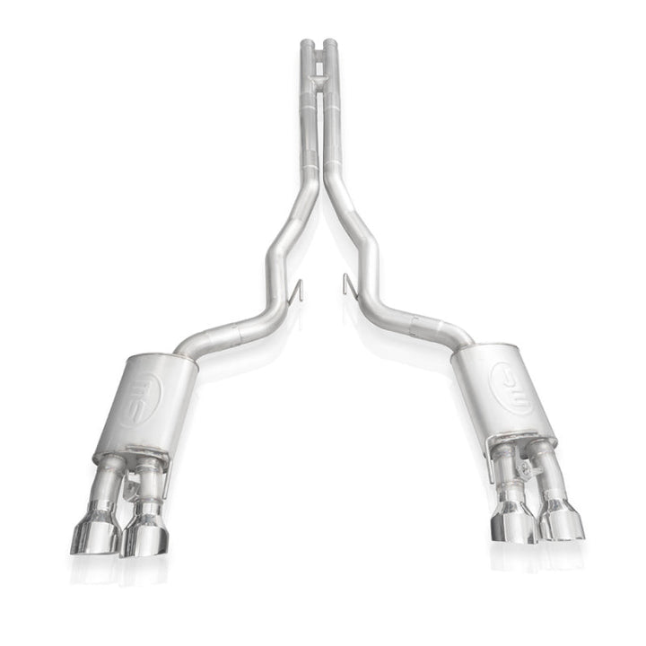 Stainless Works 2020 Ford GT500 Legend Catback H-Pipe Exhaust Factory Connect - Polished Tips - Premium Catback from Stainless Works - Just 9667.01 SR! Shop now at Motors