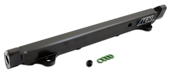 AEM 03-06 Evo 8 & 9 Black Fuel Rail - Premium Fuel Rails from AEM - Just 777.44 SR! Shop now at Motors