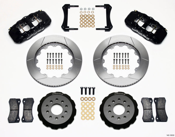 Wilwood AERO6 Front Hat Kit 14.00 2005-2014 Mustang - Premium Big Brake Kits from Wilwood - Just 8850.36 SR! Shop now at Motors