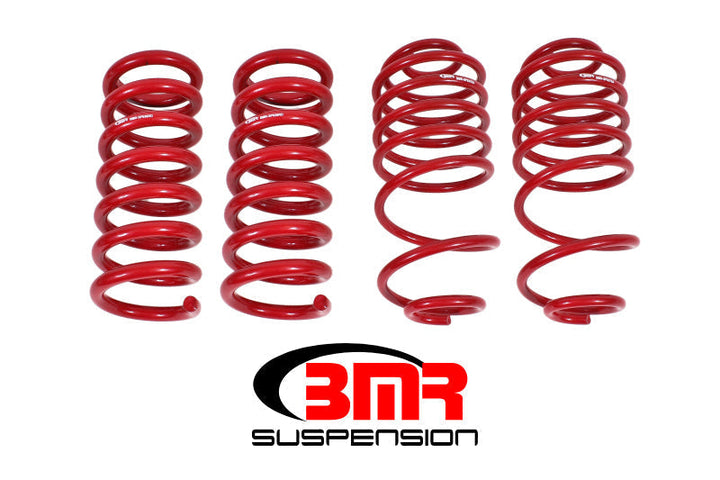 BMR 78-87 G-Body Lowering Spring Kit (Set Of 4) - Red - Premium Lowering Springs from BMR Suspension - Just 1089.09 SR! Shop now at Motors