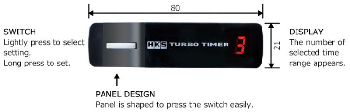 HKS Turbo Timer X - Premium Turbo Timers from HKS - Just 331.31 SR! Shop now at Motors