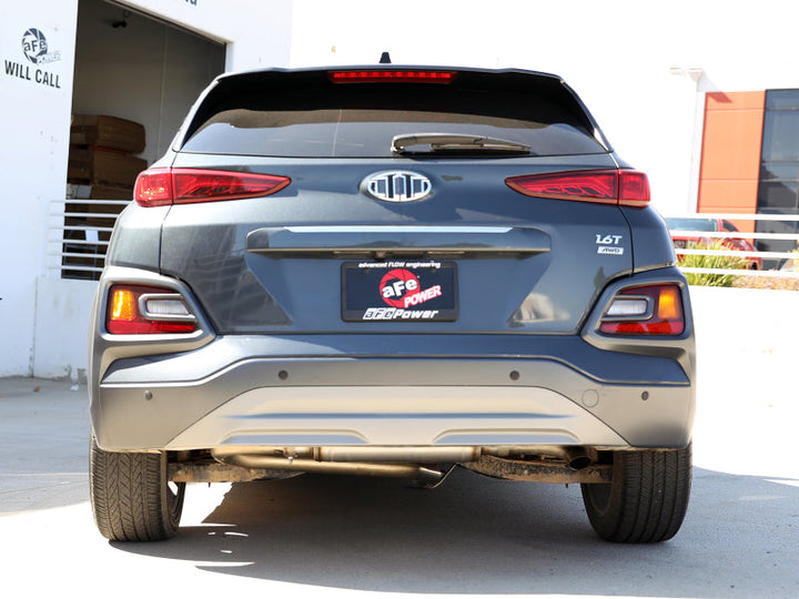 aFe Takeda 2-1/2in 304 SS Axle-Back Exhaust 18-21 Hyundai Kona L4 1.6L (t) - Premium Axle Back from aFe - Just 1895.44 SR! Shop now at Motors