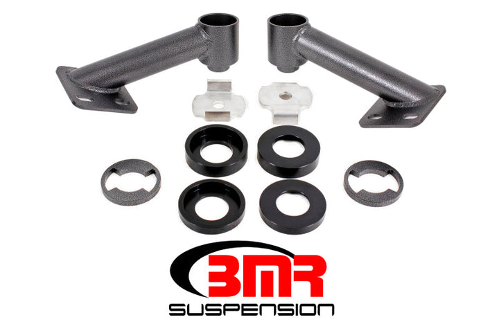 BMR 15-17 S550 Mustang Cradle Bushing Lockout Kit - Black Hammertone - Premium Chassis Bracing from BMR Suspension - Just 751.04 SR! Shop now at Motors