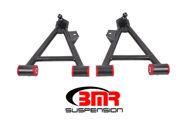 BMR 94-04 Mustang Lower Non-Adj. A-Arms (Coilover Only) w/ STD. Ball Joint (Poly) - Black Hammertone - Premium Control Arms from BMR Suspension - Just 1088.28 SR! Shop now at Motors