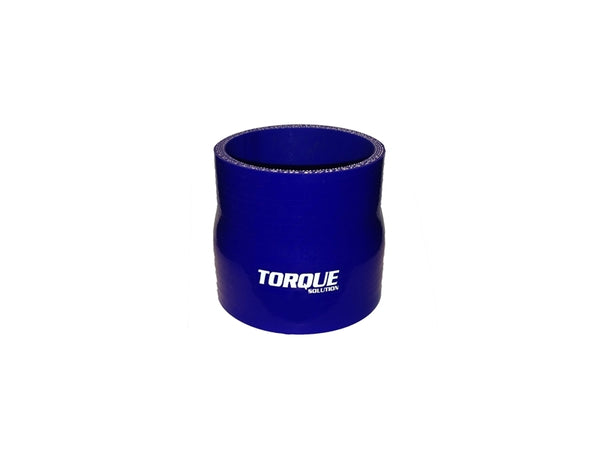 Torque Solution Transition Silicone Coupler: 2.75 inch to 3 inch Blue Universal