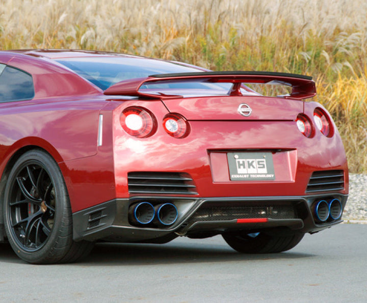 HKS RACING MUFFLER R35 GT-R w/ SILENCER - Premium Catback from HKS - Just 11084.84 SR! Shop now at Motors