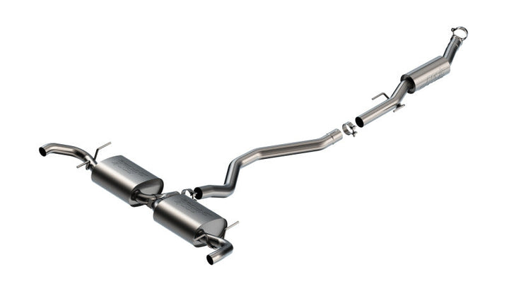 Borla 22-24 Jeep Grand Cherokee 4xe 2.0 L4 AWD S-Type Cat-Back Exhaust w/o Tips - Premium Catback from Borla - Just 5262.80 SR! Shop now at Motors