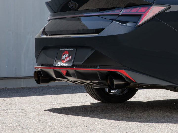 aFe Takeda Hyundai Elantra N 22-23 L4-2.0L (t) 3in 304 SS Cat-Back Exhaust w/ Black Tips - Premium Catback from aFe - Just 6500.78 SR! Shop now at Motors