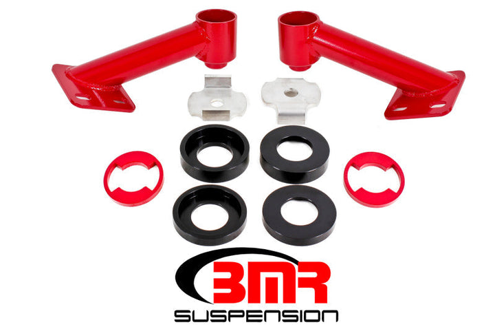 BMR 15-17 S550 Mustang Cradle Bushing Lockout Kit - Red - Premium Chassis Bracing from BMR Suspension - Just 751.04 SR! Shop now at Motors