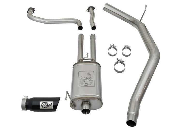 aFe MACHForce XP 2.5in Cat-Back Exhaust System w/ Black Tip Nissan Frontier 17-19 V8-5.6L - Premium Catback from aFe - Just 3249.98 SR! Shop now at Motors