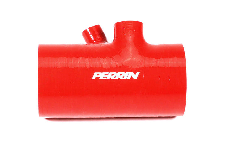 PERRIN 22-24 Subaru WRX / 20-25 LGT &amp; OBXT Turbo Inlet Hose w/Turbo Adapter Flange (Short) - Red - Premium Hoses from Perrin Performance - Just 801.76 SR! Shop now at Motors