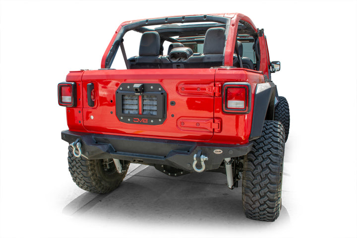 DV8 Offroad 2018+ Jeep Wrangler JL Spare Tire Delete Kit - Premium Brackets from DV8 Offroad - Just 376.86 SR! Shop now at Motors