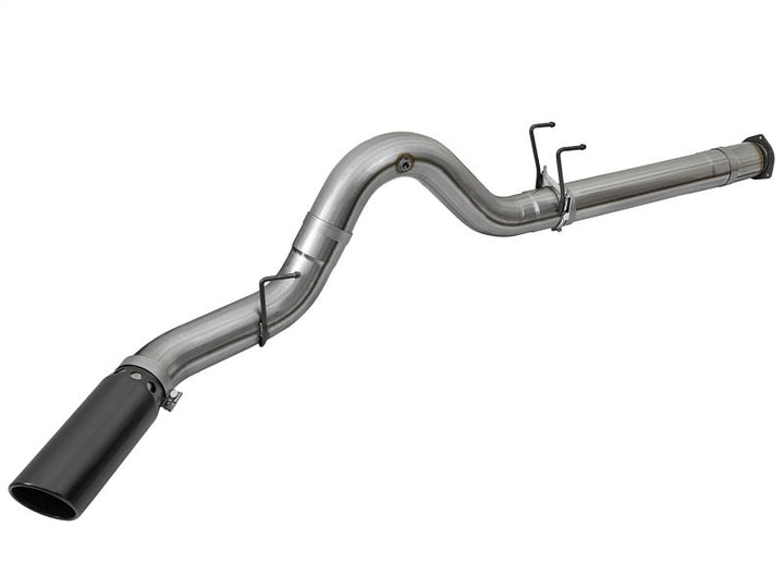 aFe Large Bore-HD 5in DPF Back 409 SS Exhaust System w/Black Tip 2017 Ford Diesel Trucks V8 6.7L(td) - Premium DPF Back from aFe - Just 2420.90 SR! Shop now at Motors