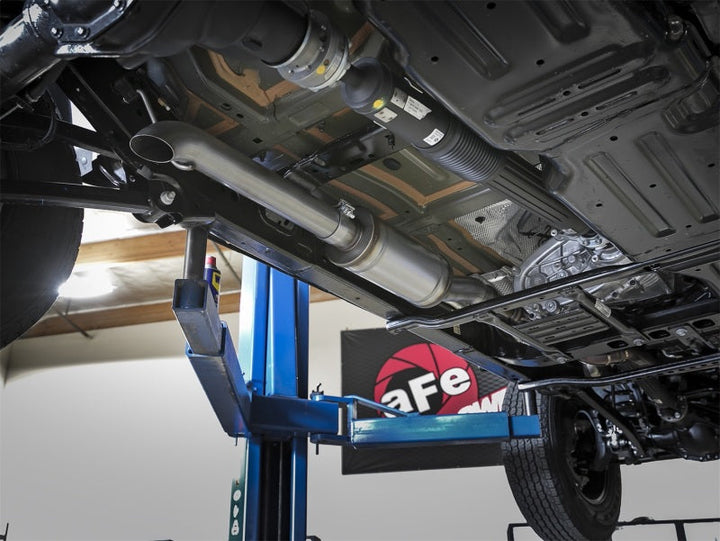 aFe Rock Duster 3in 409 SS Cat-Back Turn-Down Exhaust 2018+ Jeep Wrangler (JL) V6 3.6L - Premium Catback from aFe - Just 1805.36 SR! Shop now at Motors