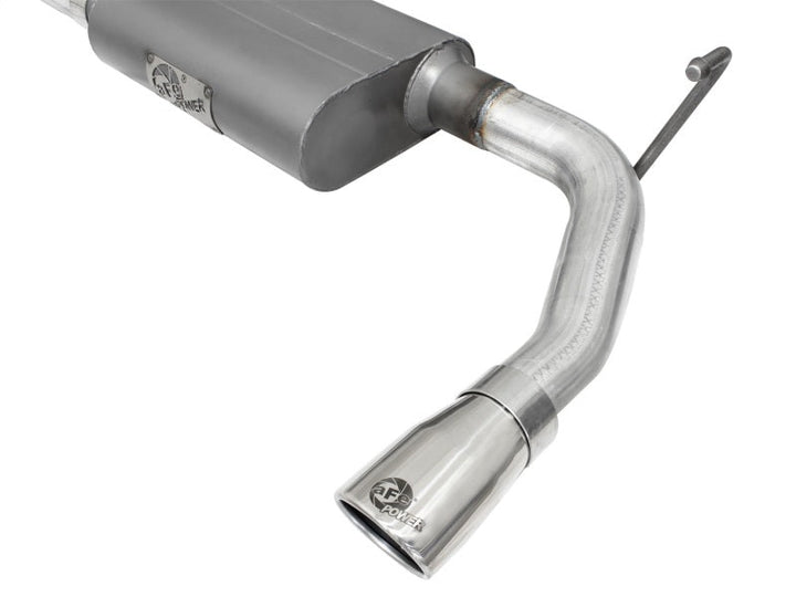 aFe Scorpion 2-1/2in Alum Steel Axle-Back Exhaust w/Polished Tip 07-18 Jeep Wrangler JK V6-3.6/3.8L - Premium Axle Back from aFe - Just 1555.48 SR! Shop now at Motors