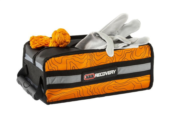 ARB Micro Recovery Bag Orange/Black Topographic Styling PVC Material - Premium Tow Straps from ARB - Just 138.60 SR! Shop now at Motors