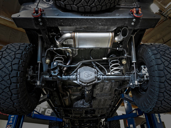 aFe MACH Force-Xp Hi-Tuck 3in 409 SS 18-20 Jeep Wrangler JL 2.0/3.6 Axle-Back Exhaust - Premium Axle Back from aFe - Just 1991.28 SR! Shop now at Motors