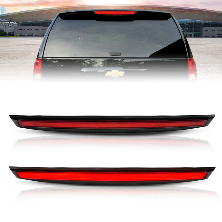 ANZO 2007-2014 Chevrolet Suburban 1500 LED 3rd Brake Light Black Housing Red Lens w/ Spoiler 1pc - Premium Lights Corner from ANZO - Just 1118.94 SR! Shop now at Motors