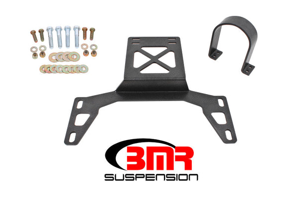 BMR 07-14 Shelby GT500 Front Driveshaft Safety Loop - Black Hammertone - Premium Driveshaft Loops from BMR Suspension - Just 412.99 SR! Shop now at Motors