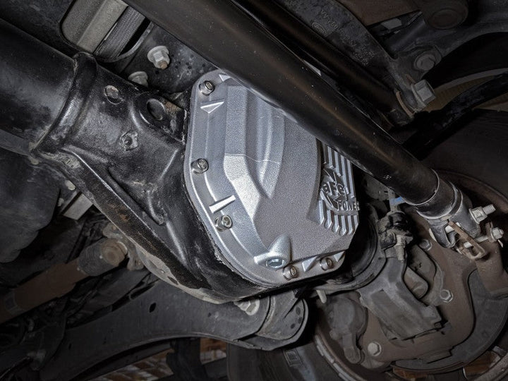 afe Front Differential Cover (Raw; Street Series); Ford Diesel Trucks 94.5-14 V8-7.3/6.0/6.4/6.7L - Premium Diff Covers from aFe - Just 1084.72 SR! Shop now at Motors