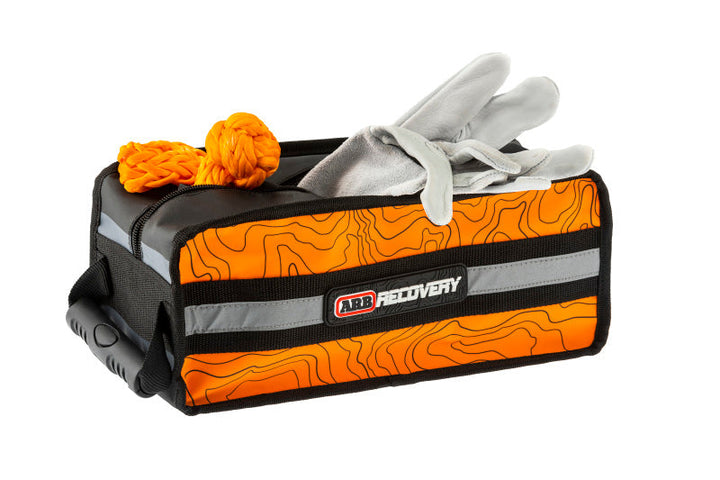 ARB Micro Recovery Bag Orange/Black Topographic Styling PVC Material - Premium Tow Straps from ARB - Just 138.60 SR! Shop now at Motors