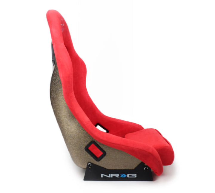 NRG FRP Bucket Seat ULTRA Edition - Medium (Red Alcantara/Pearlized Back) - Premium Race Seats from NRG - Just 1352.10 SR! Shop now at Motors