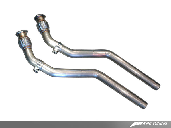 AWE Tuning Audi B8 4.2L Non-Resonated Downpipes for S5 - Premium Downpipes from AWE Tuning - Just 2544.05 SR! Shop now at Motors