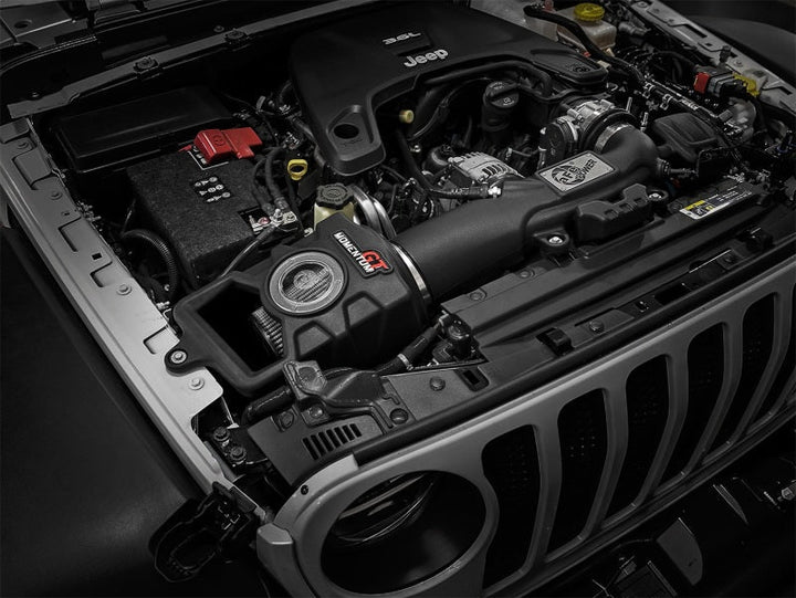 aFe Momentum GT Pro DRY S Cold Air Intake System 2018+ Jeep Wrangler (JL) V6 3.6L - Premium Cold Air Intakes from aFe - Just 1563 SR! Shop now at Motors