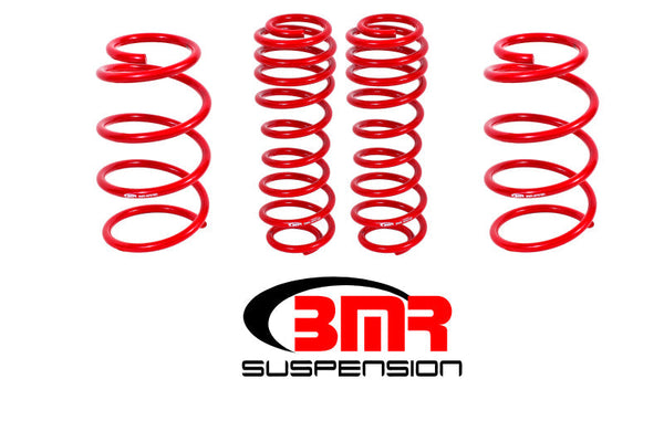 BMR 07-14 Shelby GT500 Drag Lowering Springs (Set Of 4) - Red - Premium Lowering Springs from BMR Suspension - Just 938.84 SR! Shop now at Motors