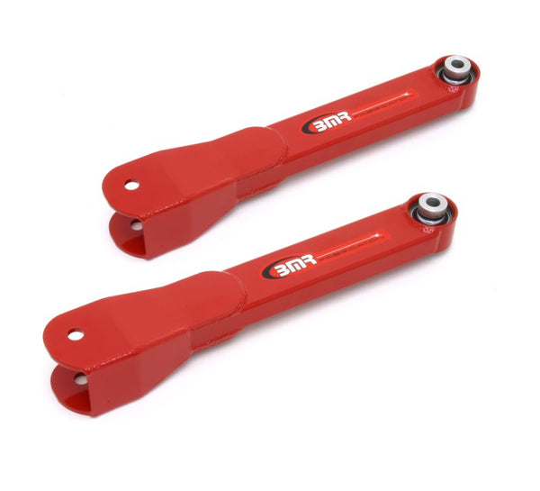 BMR 10-15 5th Gen Camaro Rear Non-Adj. Trailing Arms w/ Spherical Bearings - Red - Premium Suspension Arms & Components from BMR Suspension - Just 863.72 SR! Shop now at Motors