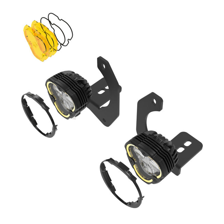 KC HiLiTES FLEX ERA 3 Dual Mode SAE Fog Lights - 2-Light Master Kit for Jeep JK/JL/JT Steel Bumpers - Premium Light Bars & Cubes from KC HiLiTES - Just 2479.19 SR! Shop now at Motors