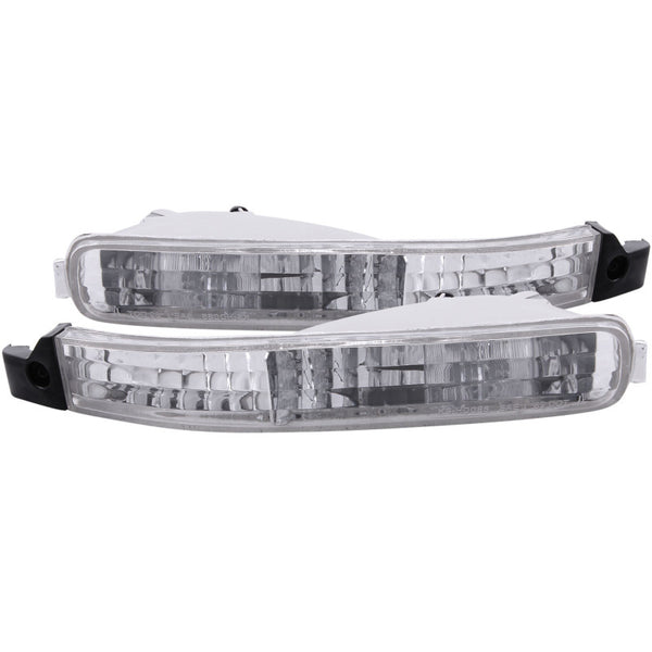 ANZO 1992-1993 Honda Accord Euro Parking Lights Chrome - Premium Lights Corner from ANZO - Just 140.59 SR! Shop now at Motors