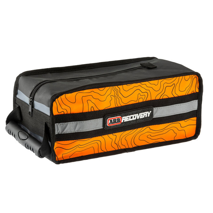 ARB Micro Recovery Bag Orange/Black Topographic Styling PVC Material - Premium Tow Straps from ARB - Just 138.60 SR! Shop now at Motors