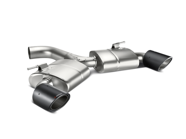 Akrapovic 13-17 Volkswagen Golf GTI (VII) Slip-On Race Line (Titanium) w/ Carbon Tips