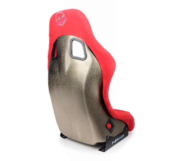 NRG FRP Bucket Seat ULTRA Edition - Medium (Red Alcantara/Pearlized Back) - Premium Race Seats from NRG - Just 1352.10 SR! Shop now at Motors