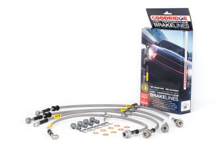Goodridge 17-18 Honda Civic Hatchback SS Brake Lines - Premium Brake Line Kits from Goodridge - Just 892.41 SR! Shop now at Motors