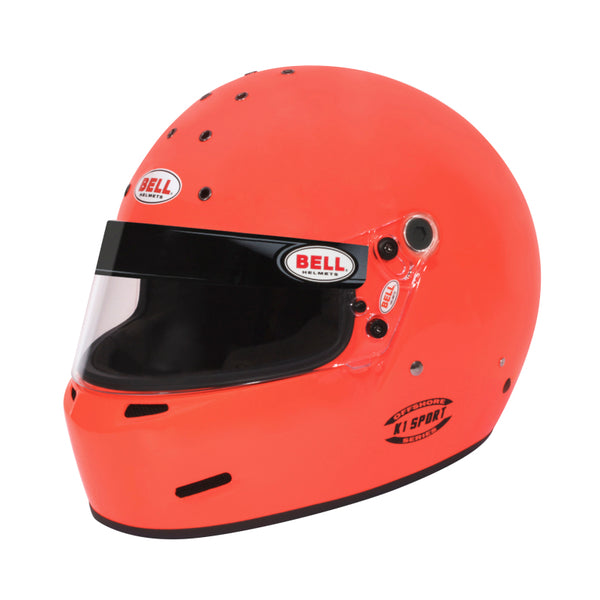 Bell K1 Sport SA2020 V15 Brus Helmet - Size 54-55 (Orange)