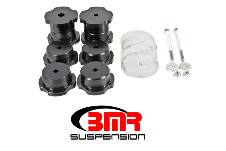 BMR 16-17 6th Gen Camaro Rear Cradle Bushing Kit (Delrin) - Black - Premium Differential Bushings from BMR Suspension - Just 2065.68 SR! Shop now at Motors